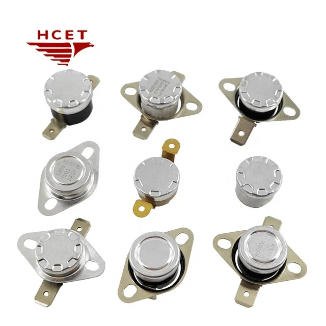 KSD301 Electric Car Thermostat Temperature Controller for Sandwich Toaster