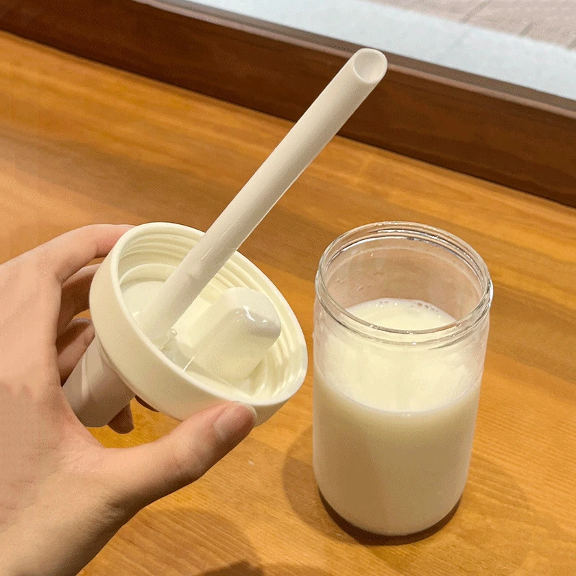 Custom Reusable Boba Cups with Lid and Straw 850ml clear Juice Plastic Cup