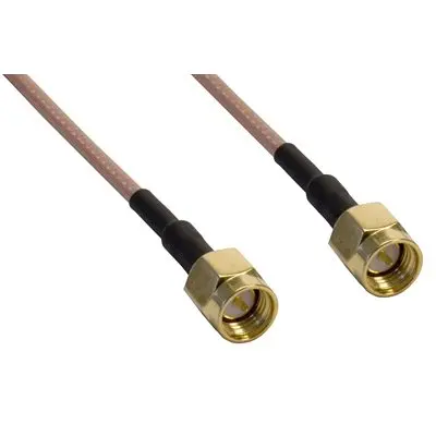 RG316 kabel Coaxial 50ohm SMA jalu ka SMA jalu