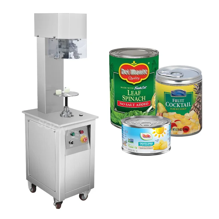 Food canning on sale machine