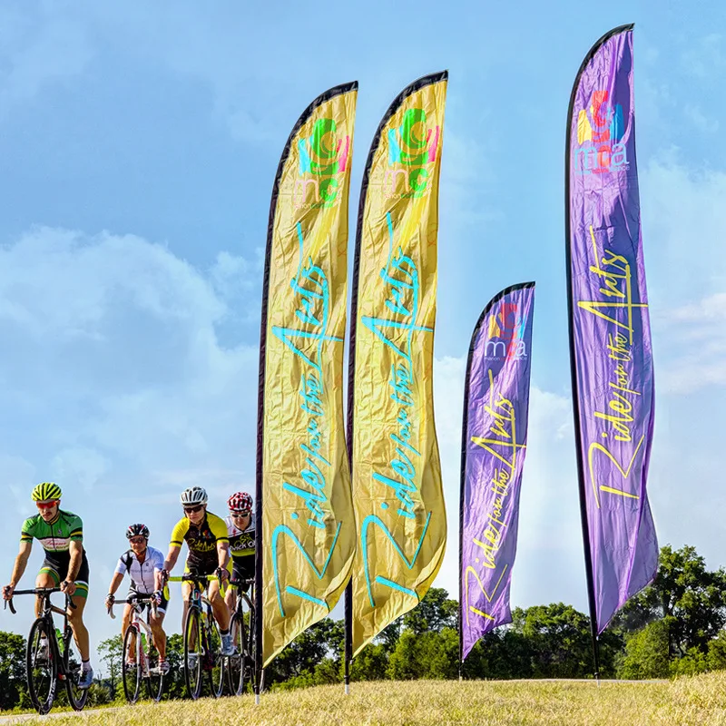 Распродажа летающих баннеров с Каплевидным изображением пляжного флагштока распродажа открытый дом автомойка флаг перьями и шипами на