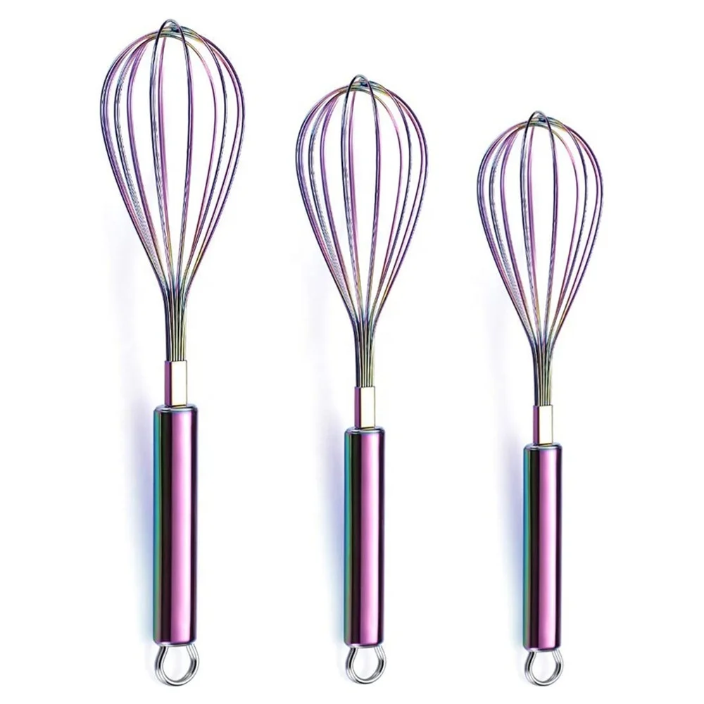 3 шт. венчик для взбивания яиц из нержавеющей стали