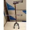 Antique bronze aluminum alloy straight handle large iron ring