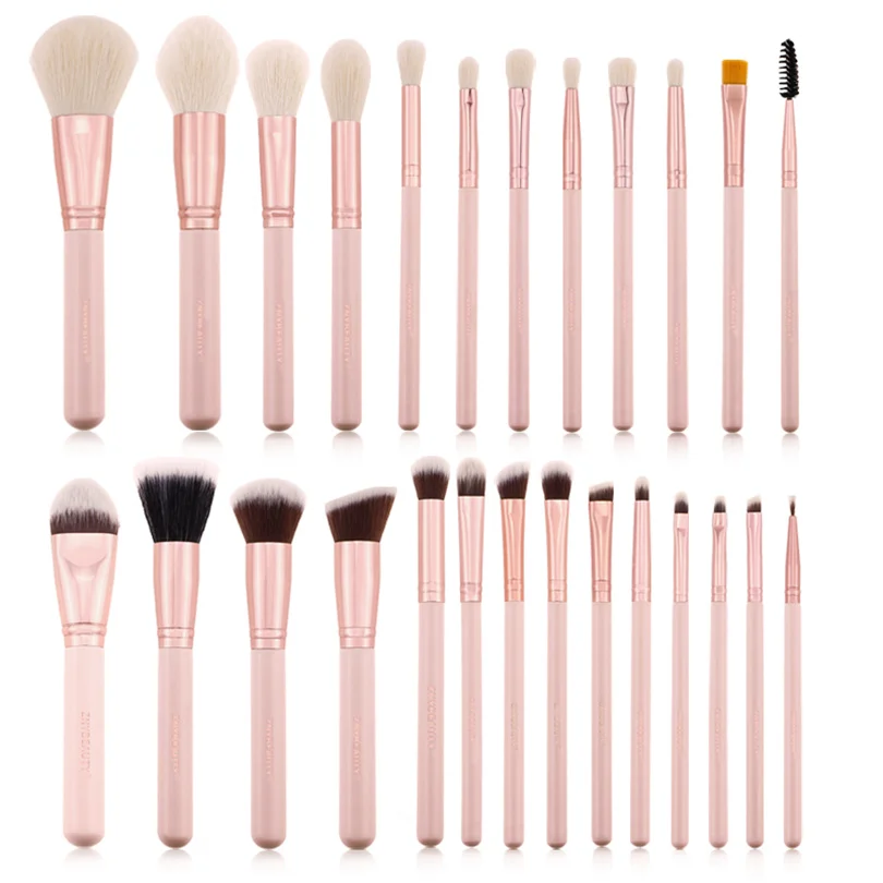 ZNY pink 26pcs Personalized Makeup Brush Set Eye Set of Makeup
