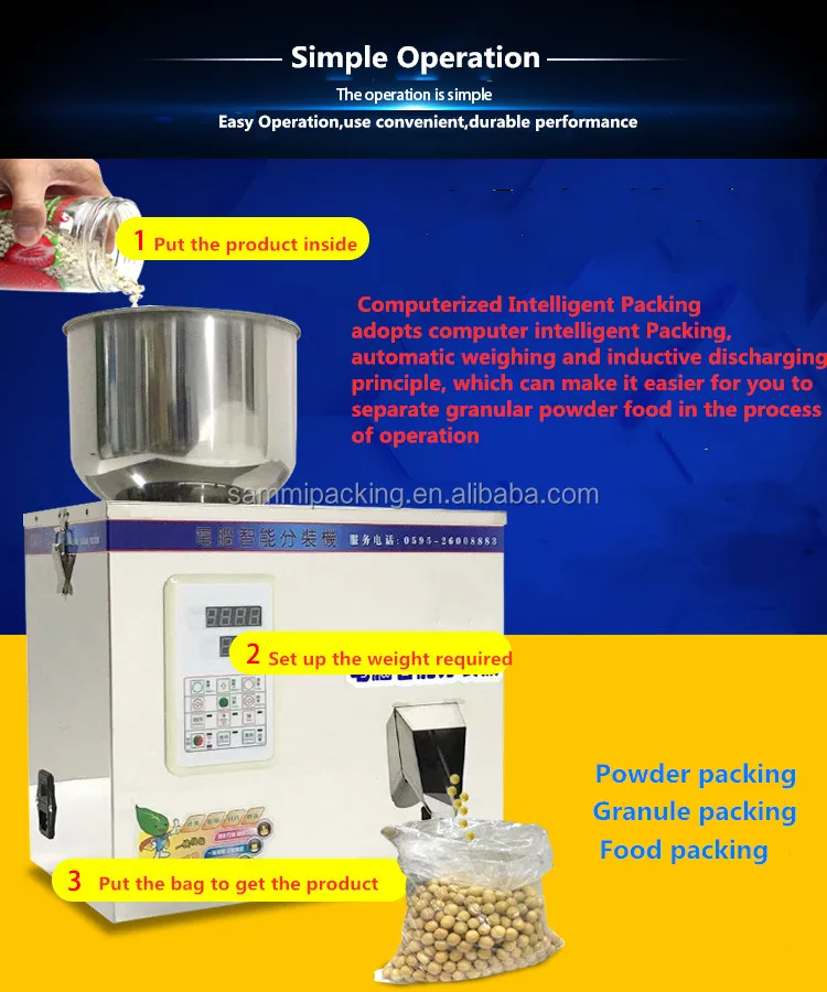 Excellent Design Automatic Specification of Large Capacity Powder Packing Machine