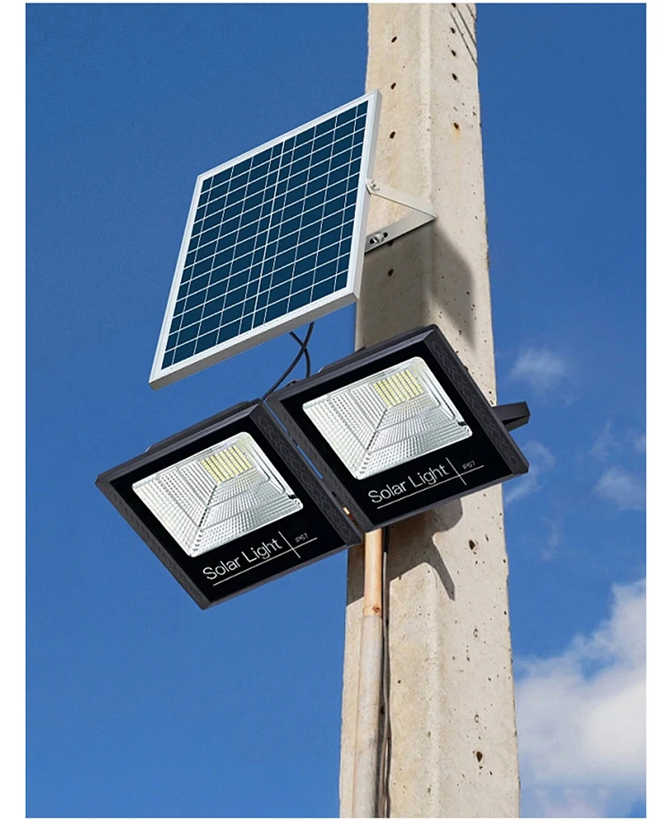 Dng Solar Led Flood Light 50w 150w 200w 300w 400w 500w Ip65 Waterproof