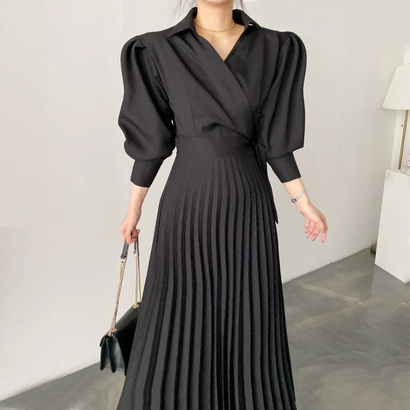 spring korean style dress Korean Summer Korean Style Colorblock Suspender Dress Set