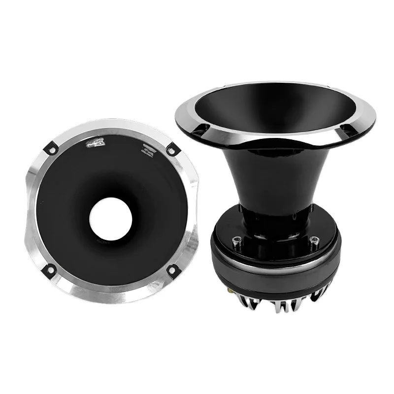 300 Watts Aluminum Driver and  Diffuser Horn 2 Inch Titanium Diaphragm Compression Super Tweeter Driver With Car Audio Horns