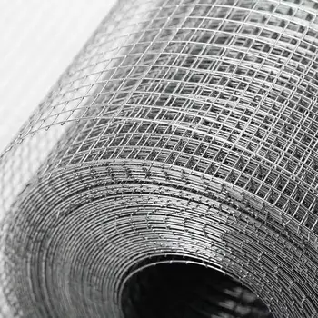 Hot Dipped Galvanized Iron Wire Mesh Welded Rabbit Chicken Bird Cage Square Hole Good Price Roll Rabbit Mesh Cut Processing