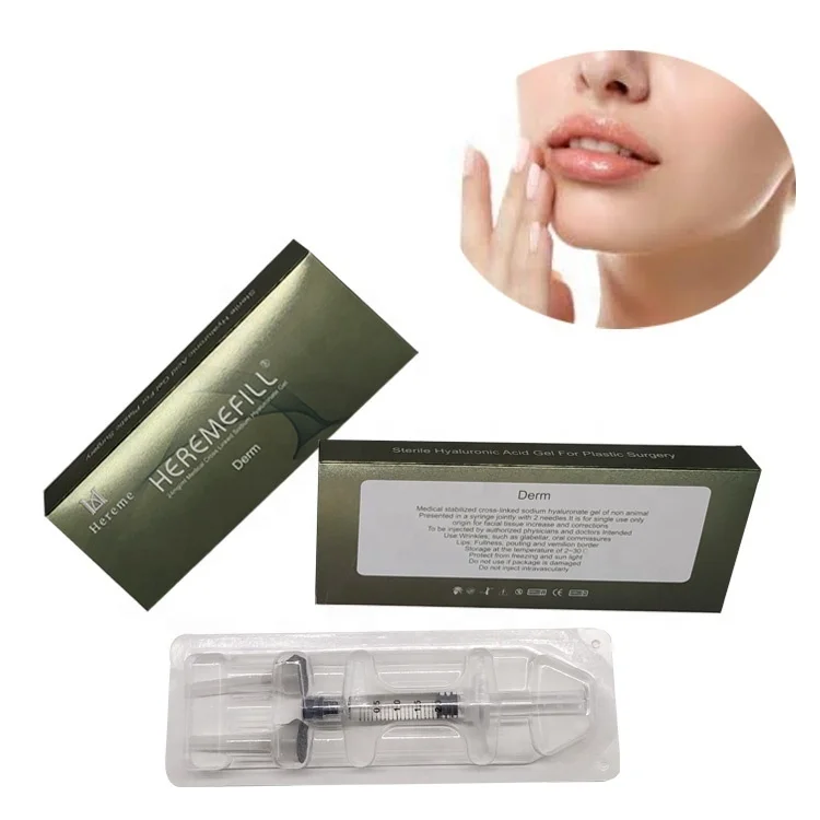 2ml GMP plant cross linked hyaluronic acid filler anti wrinkle injection buy injectable dermal fillers