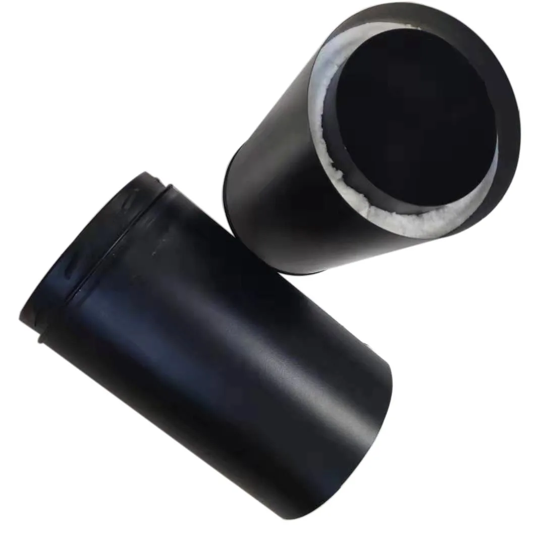 Wholesale Black Painting Twin wall flue double wall 6 pipe length in black  for stove/burner/fireplace From m.alibaba.com