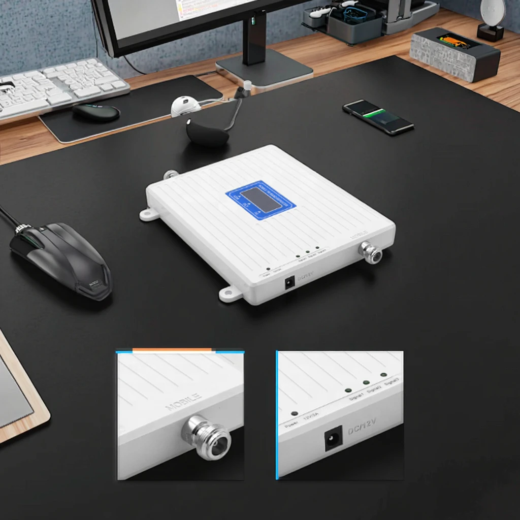 Amplificador de señal celular tribanda 4G 3G 2G repetidor de