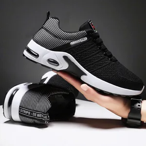 Hot Selling New Mens Breathable Lace up Casual Shoes Sports Lightweight Running Shoes