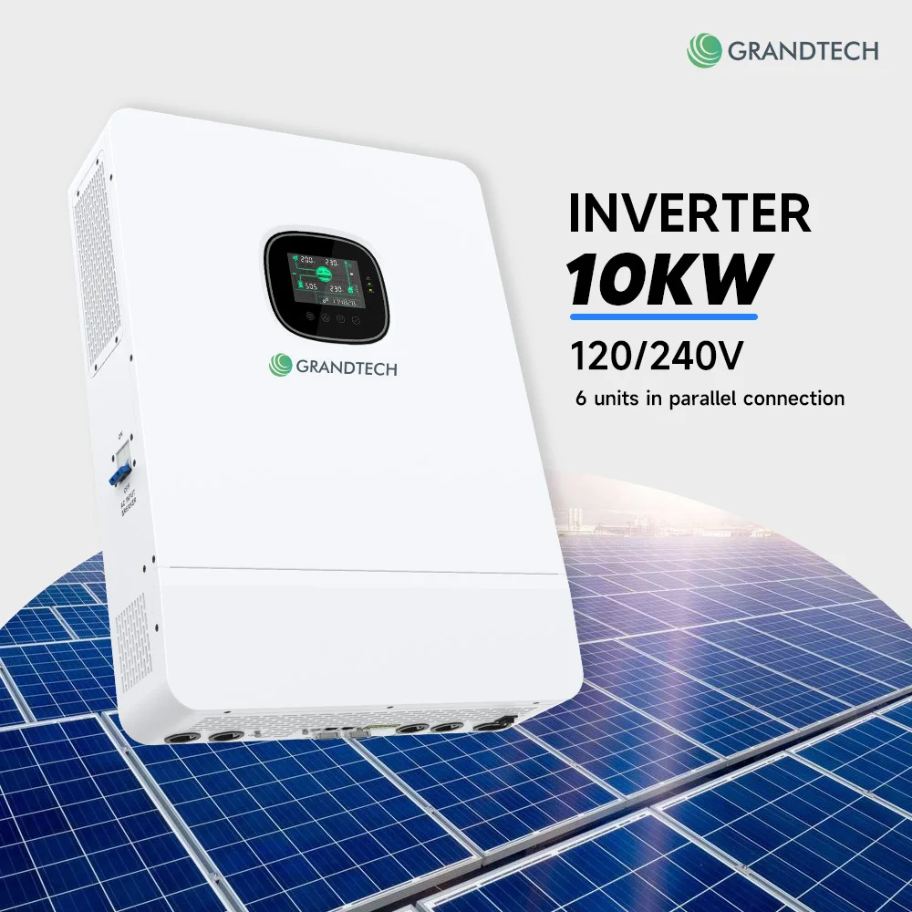 Precio competitivo: inversor híbrido solar fuera de red de 10 kW y 48 VCC, de 8000 W a 10 000 W, con fase dividida y cargador MPPT para uso doméstico y comercial solar