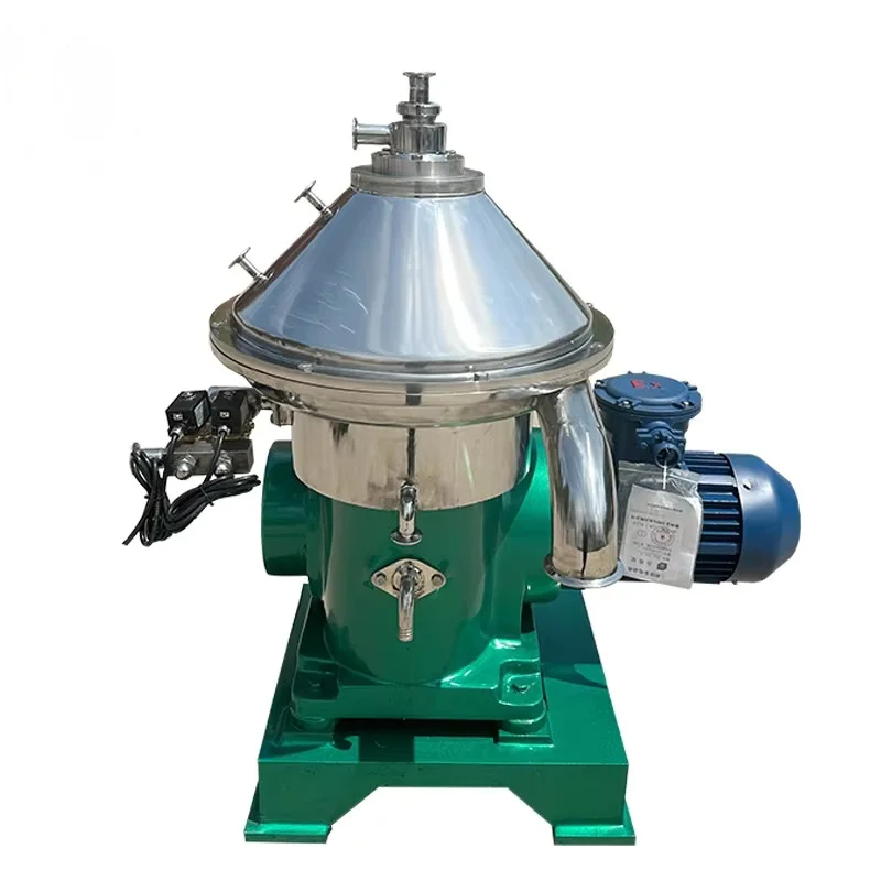 Acciaio Inossidabile Alimentare Disco Centrifuga Separatore Bevande Scarico Automatico Sedimentazione Caratteristiche Pompa