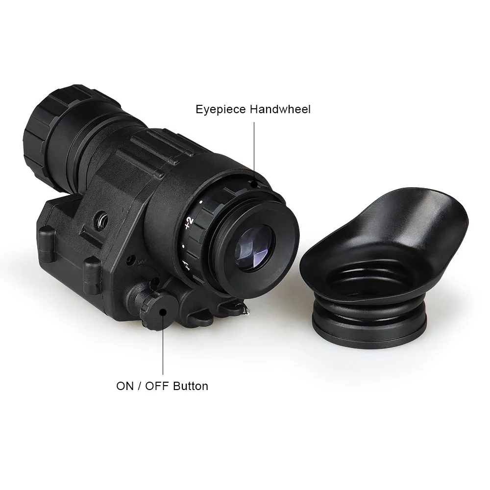 PVS-14 デジタルモノキュラー NVG 夜間視力 3倍拡大と14mm瞳径