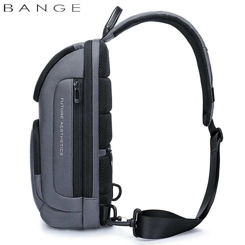 Factory New Design Hot Sell Bulk Travel Shoulder Korean Crossbody Custom Men Sling Bag