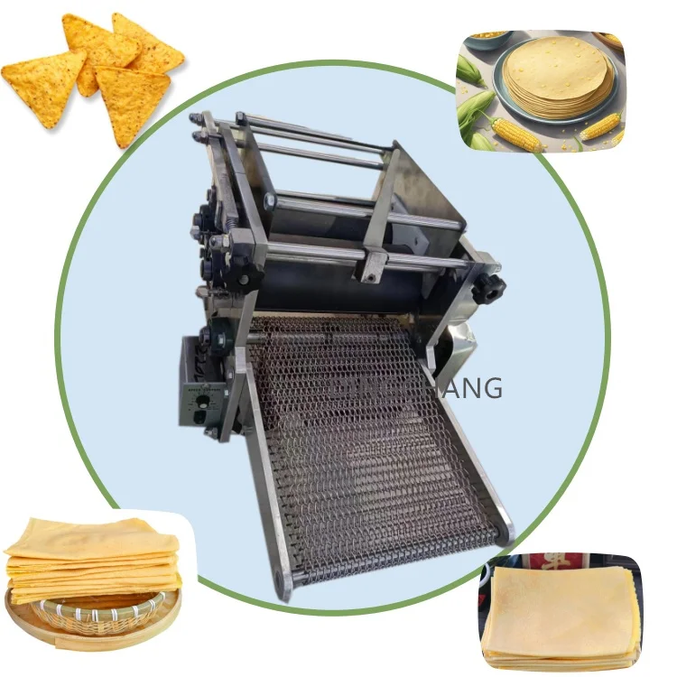 9/15/18/20cm Automatic Pizza Tortilla Press Machine Chapati Taco Tortilla Making Machine Electric Mexico Corn Tortillas Machines