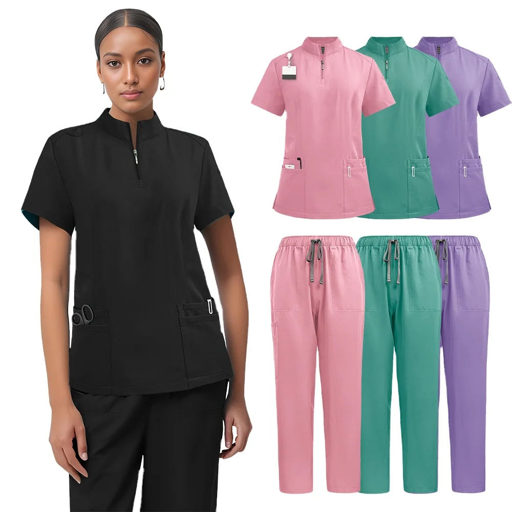 Uniformes d'hôpital pour médecins, infirmières, salons de beauté