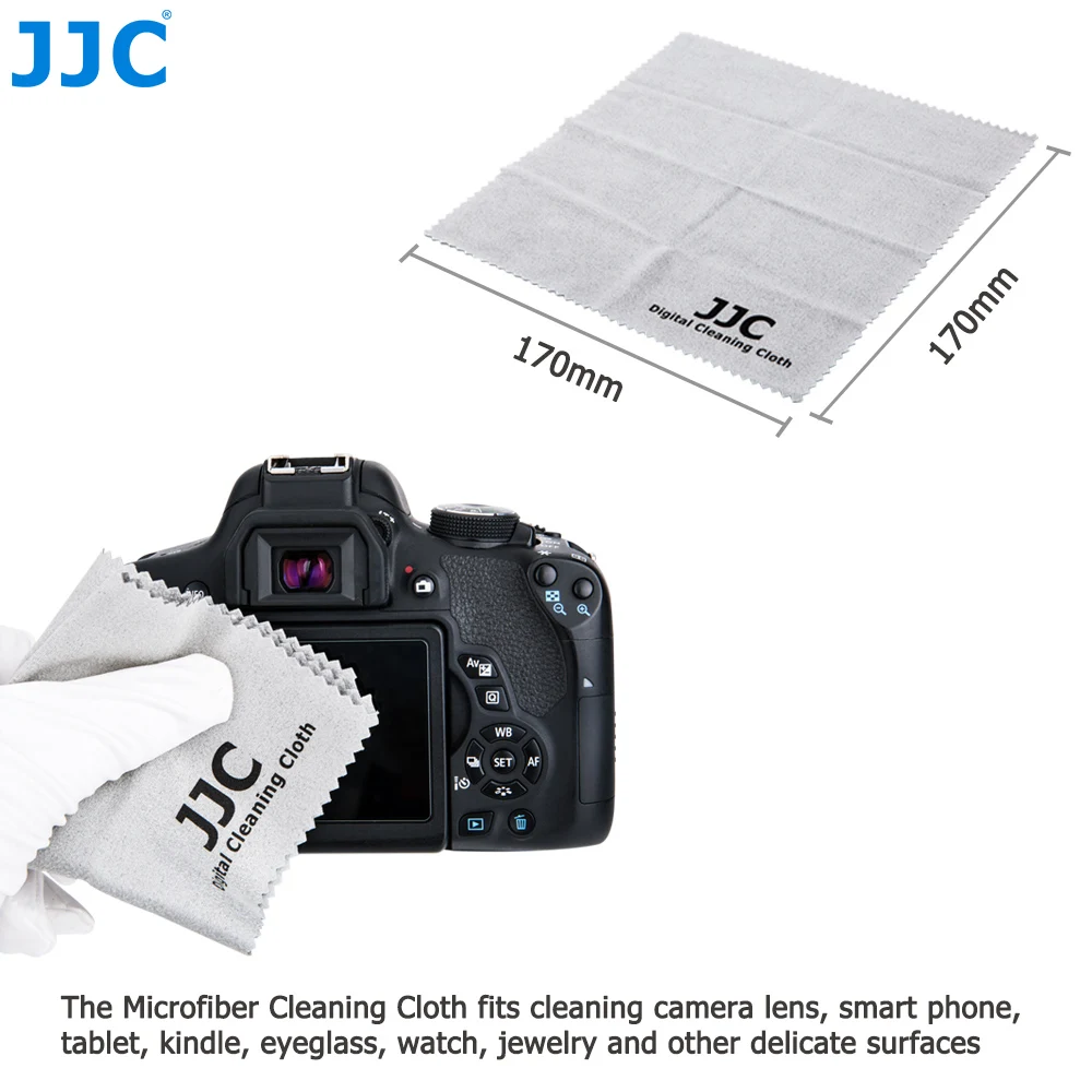 JJC CL-3(D) 3-in-1 Camera Cleaning Kit include Air-Blower, Lens Cleaning Pen, Microfiber Cleaning Cloth