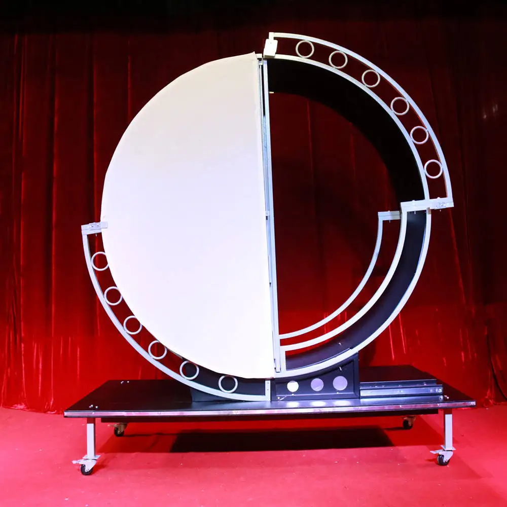 Magic Stage Performance Eclipse Illusion Shadow of a Man Be Crossed  Illusions Magic Tricks