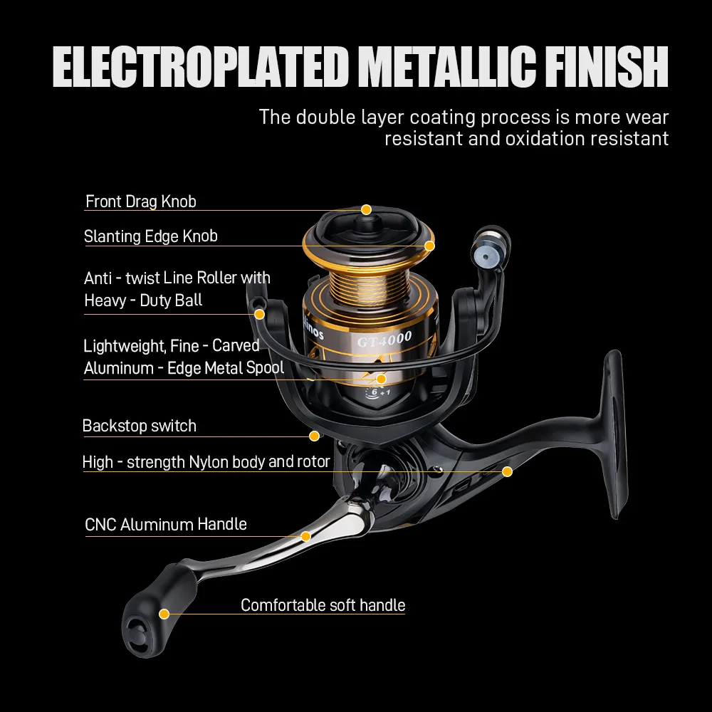 aluminum saltwater reels Piscifun Nautix Spinning with Full Body 3000 33 lb drag Wholesale Saltwater Spinning Fishing Reels