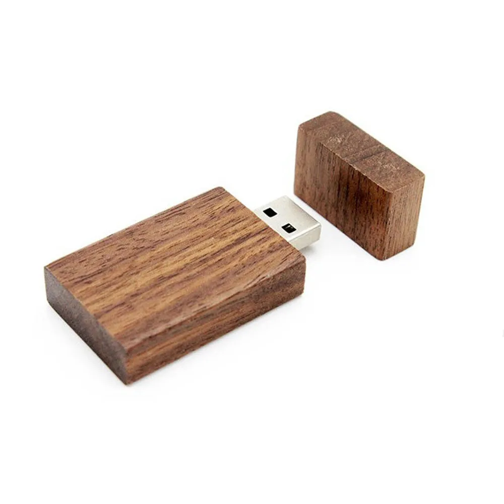 Customs logo wooden USB Flash Drive 64 Gb Thumbdrive Flash Memory Stick 1GB 2GB Pen Drive 16GB 4GB 8GB Pendrive 32gb - ANKUX.COM