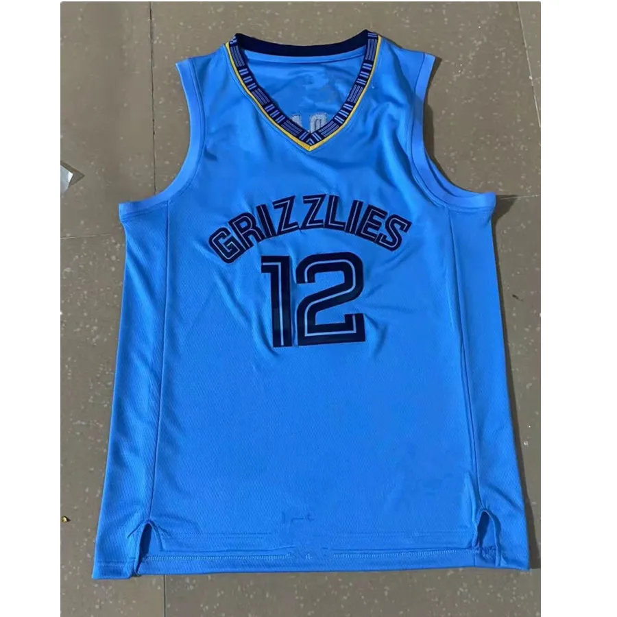 Wholesale 2022 Ja Morant Memphis Jerseys 12 Top Quality Stitched American  Basketball Team Jersey Shorts Wholesale Ready To Ship- Navy From  m.