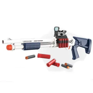 Eva Foam Bullets Toy Softy  Gun 77CM Large Model  Plastic Air Soft l Gun