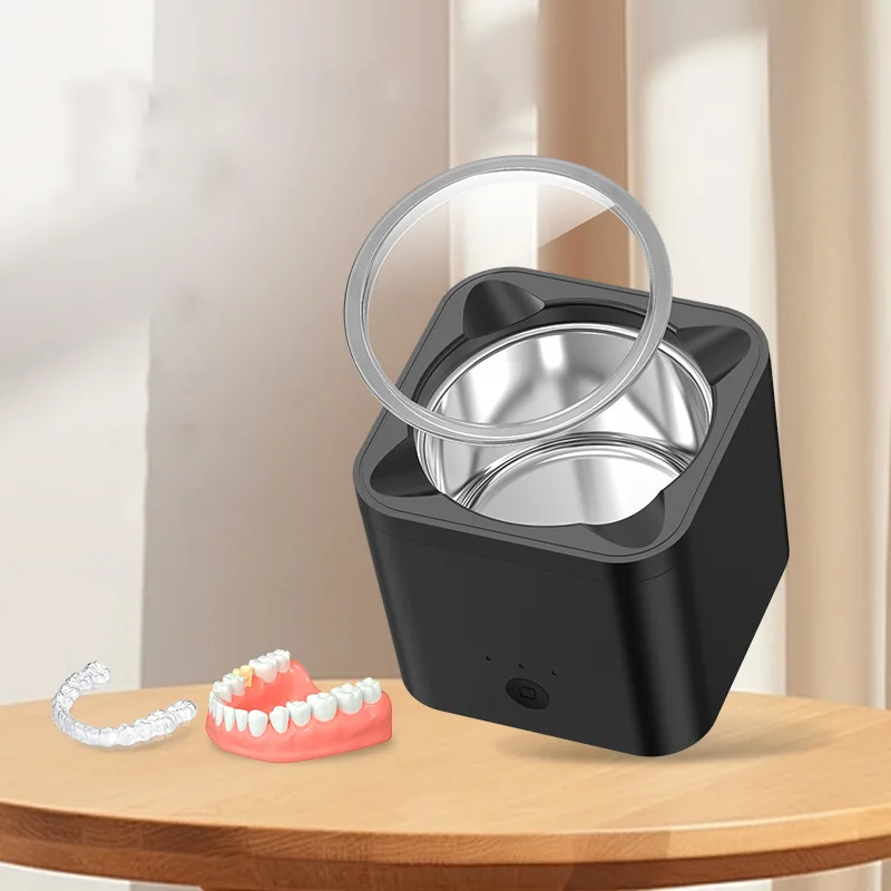 New Arrival Aligner Invisalign Retainer Mini Ultrasonic Cleaner Bath