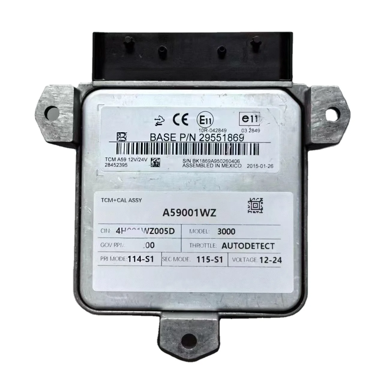 Used Alison 4500 Transmission A59 TCM Control Module 29551869