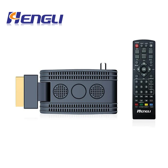 Miniscart аналого-цифровой ТВ Декодер Бесплатная воздуха DVB-T2 мини Scart H.265 Full HD декодер каналов кабельного телевидения компьютерной приставки к телевизору OEM в европейском