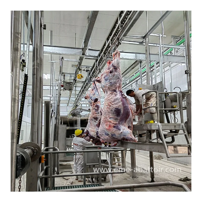 Turnkey Automatic Stainless Steel Customized Cattle Meat Processing Slaughter Plants & Mobile Line Machine for Sheep Goat
