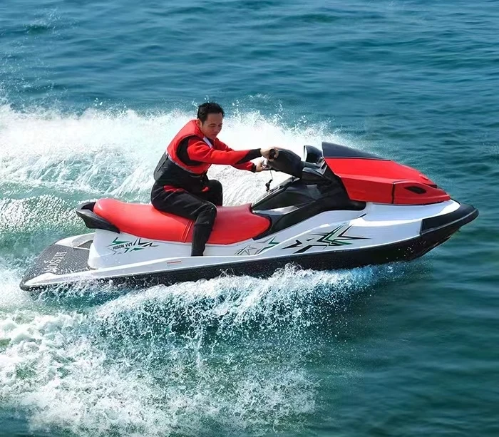 High-Speed 1500cc Jet Ski Specializing in Wave Jet Sports Water Scooter with 4 Stroke Engine Fiberglass Material