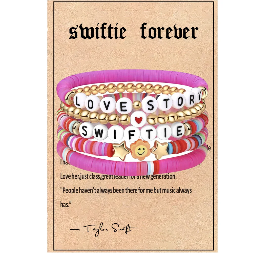 Fashion Designer Bohemian Charm Sets Swiftie Friendship Bead Bracelet