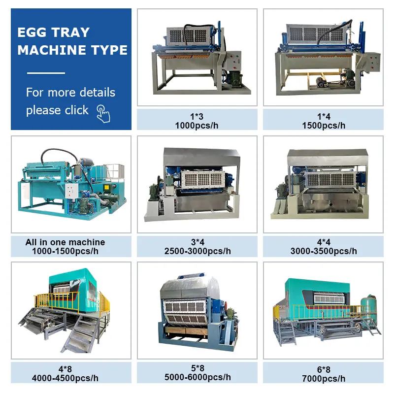 New Starting Business Customized Egg Tray Making Machine Automatic Egg Tray Forming Machine