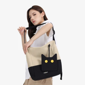 NOXXON Light Luxury Large Commuting Tote Bag Single Shoulder Nylon Bag for College Work Students Girls Women Shoulder Handbags