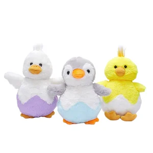Custom Easter Egg Animal Plush Toys Cute Simulation Stuffed Animal Doll Plushy