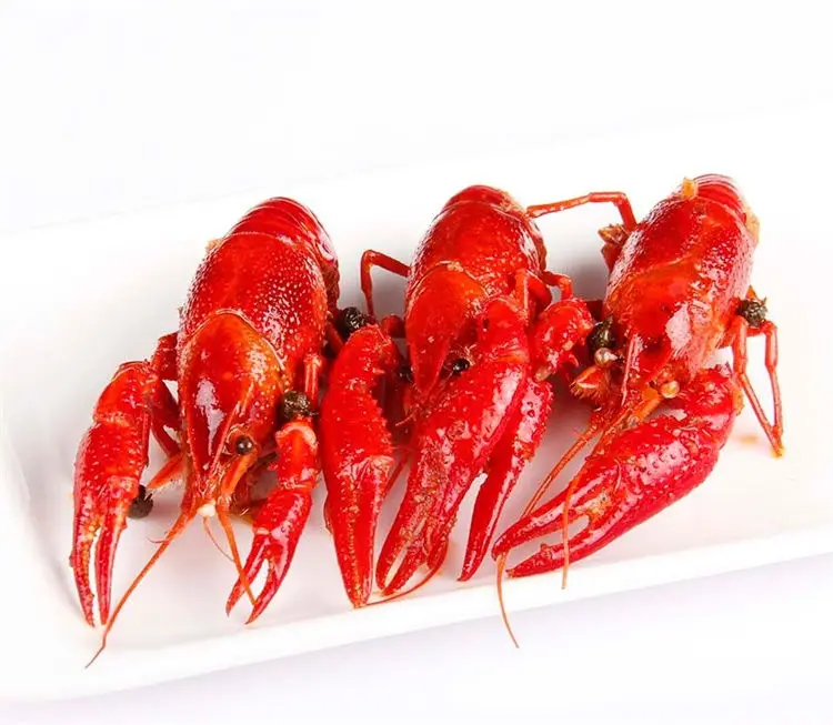 2021 high quality Spicy Crayfish  seafood prepared food frozen Meat snacks