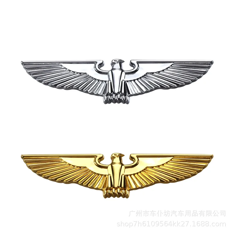 Placage métallique de plein air de luxe Logo Logo voiture Auto signe signe  - Chine Auto Showroom emblèmes, emblèmes Auto