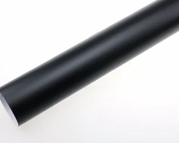 High Quality Self adhesive 30m PVC Matte Black Vinyl Protection Auto Wrap