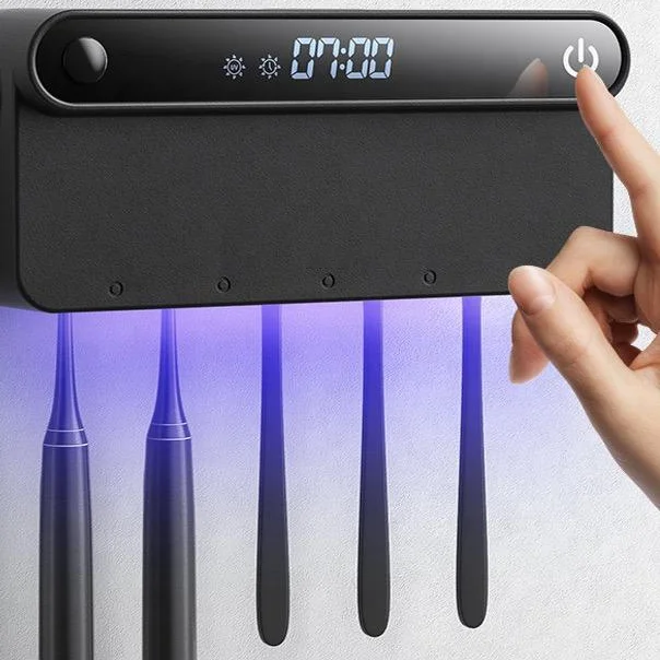 Заводская Прямая поставка OEM ODM перезаряжаемый портативный настенный дорожный УФ-стерилизатор для зубных щеток