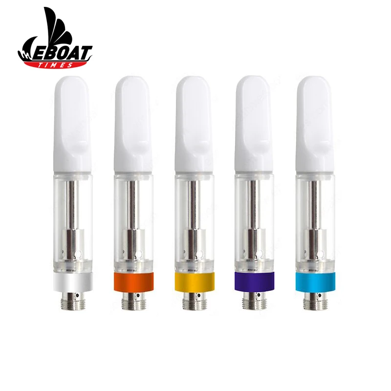 Wholesale 510 Vape Cartridge Ceramic Disposable Empty 0.5/1.0ml Cbd Oil Vape Cartridge