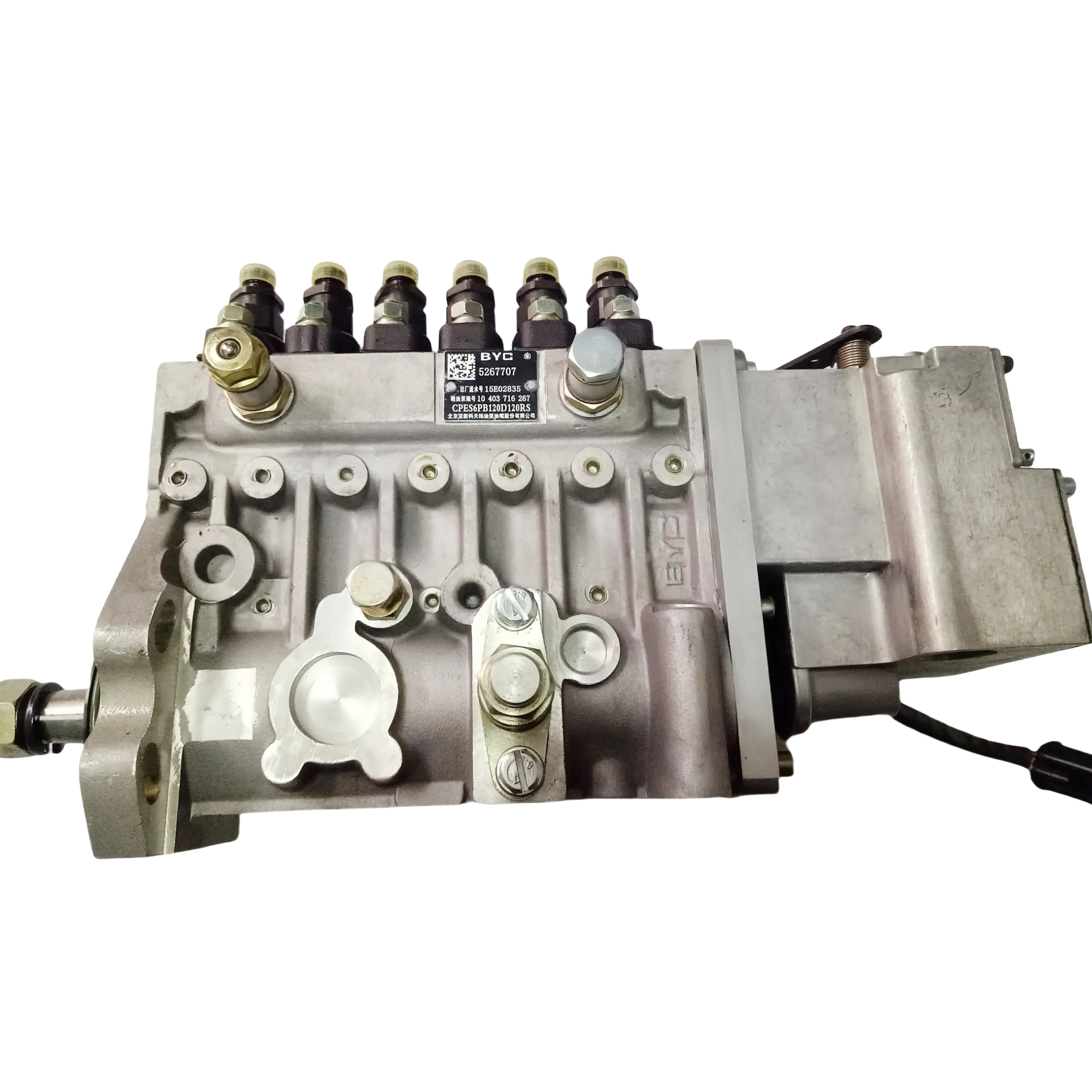 Genuine BYC 6B 6BT Diesel Engine Fuel Injection Pump 5267707 CPES6PB120D120RS 10403716267