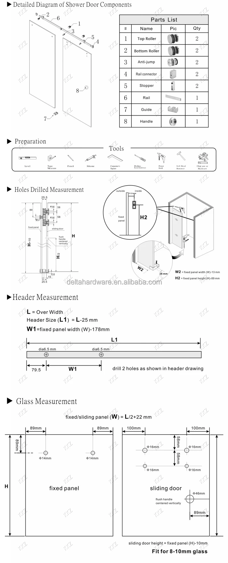 Crl Ser78 Deluxe 180 Degree Serenity Matte Black With Rectangular Track