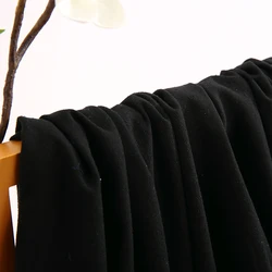 6A Silk Black 36MM Sustainable ahimsa peace silk clothing fabric NO 5