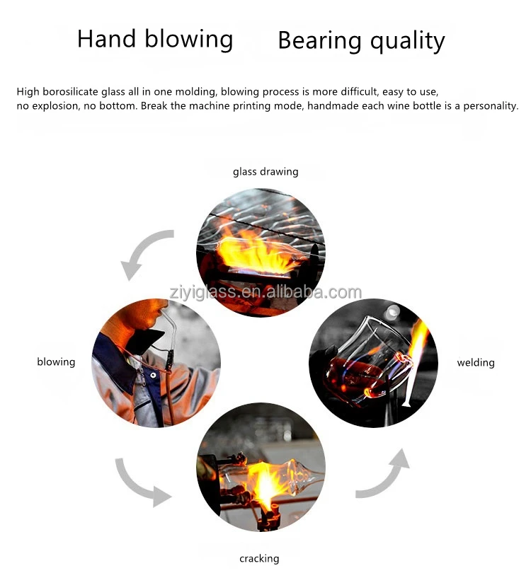 M416 Submachine Gun Decanter Shape High Borosilicate Whiskey Glass Gun