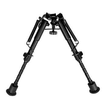 Manufacturers directly cross-border outdoor 6 "-9" butterfly blade support tactical bipod with quick-disconnecting adapter
