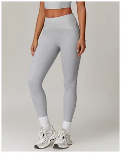 Custom High Quality High Waist Yoga Leggings With Tummy Control for Workout Pilates and Cycling