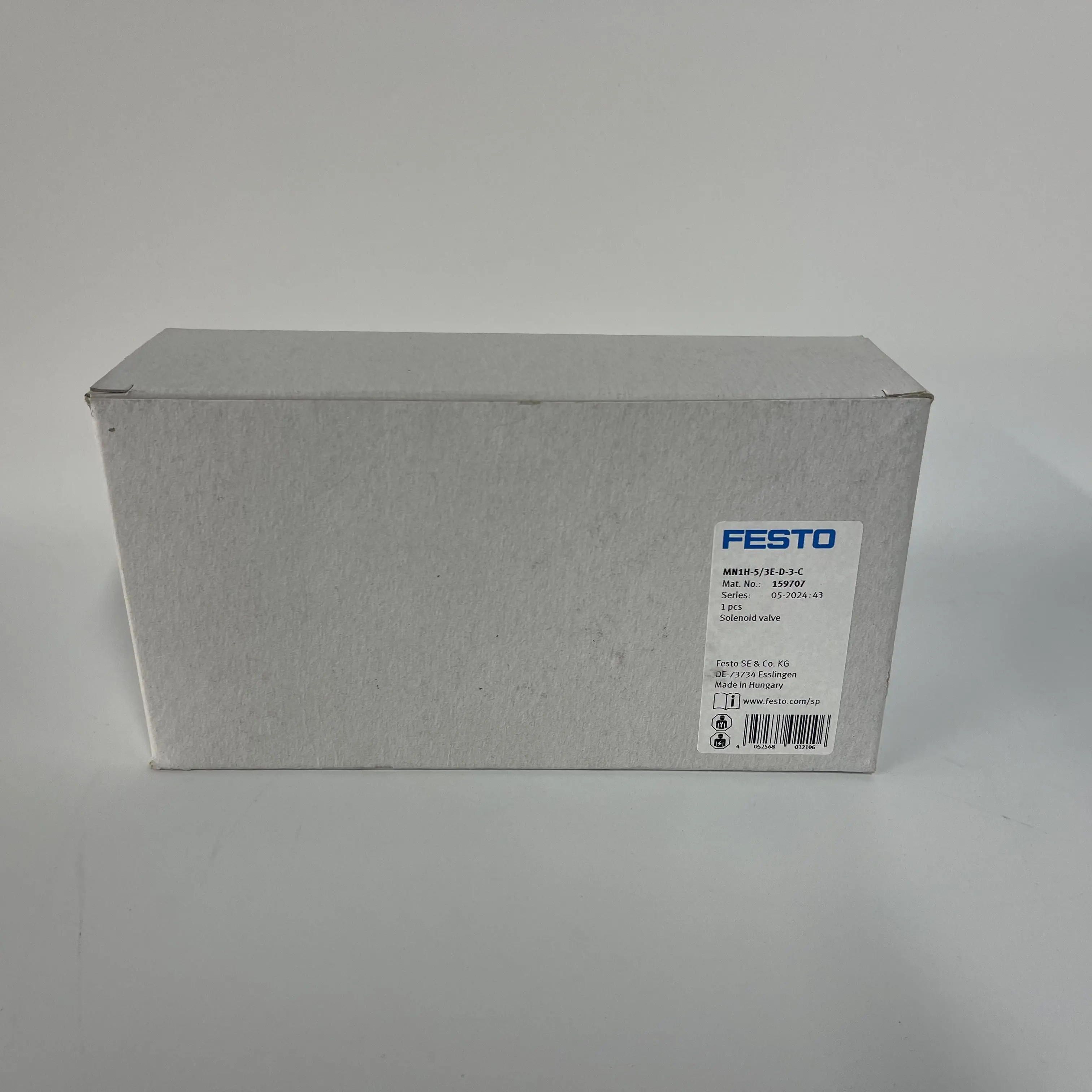 FESTO Solenoid Valve MN1H-5/3E-D-3-C 159707